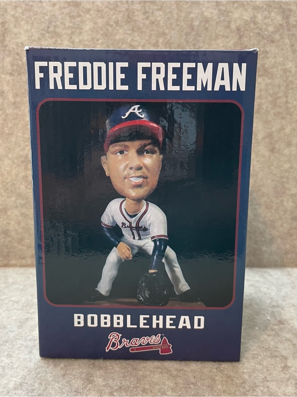 MLB Freddie Freeman Atlanta Braves Bobblehead Boxed NIB 2013